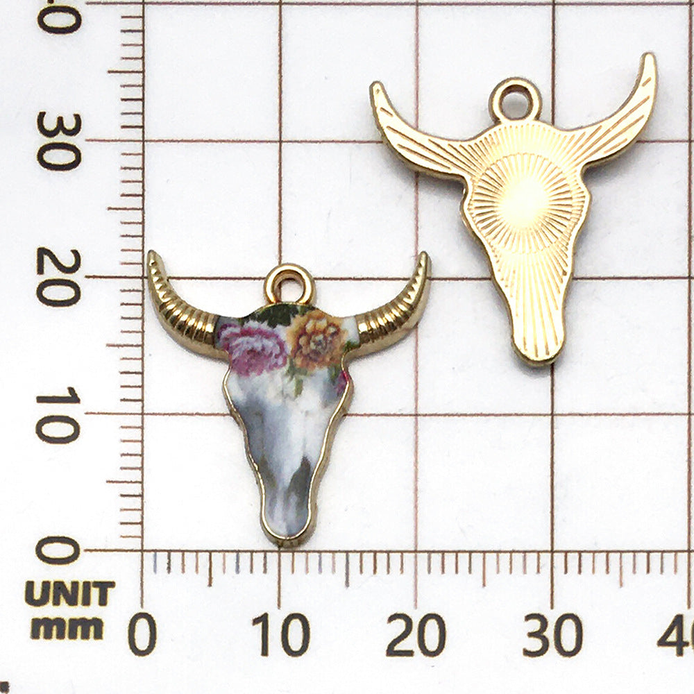 NO.14-1 cow head pendant