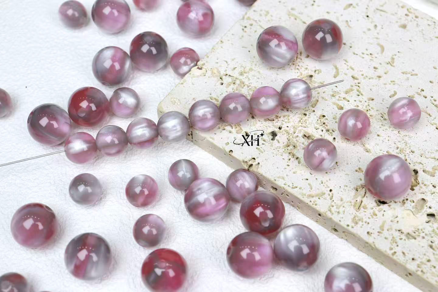 NO.15 Shimmering Color Flow Resin Beads 流光溢彩