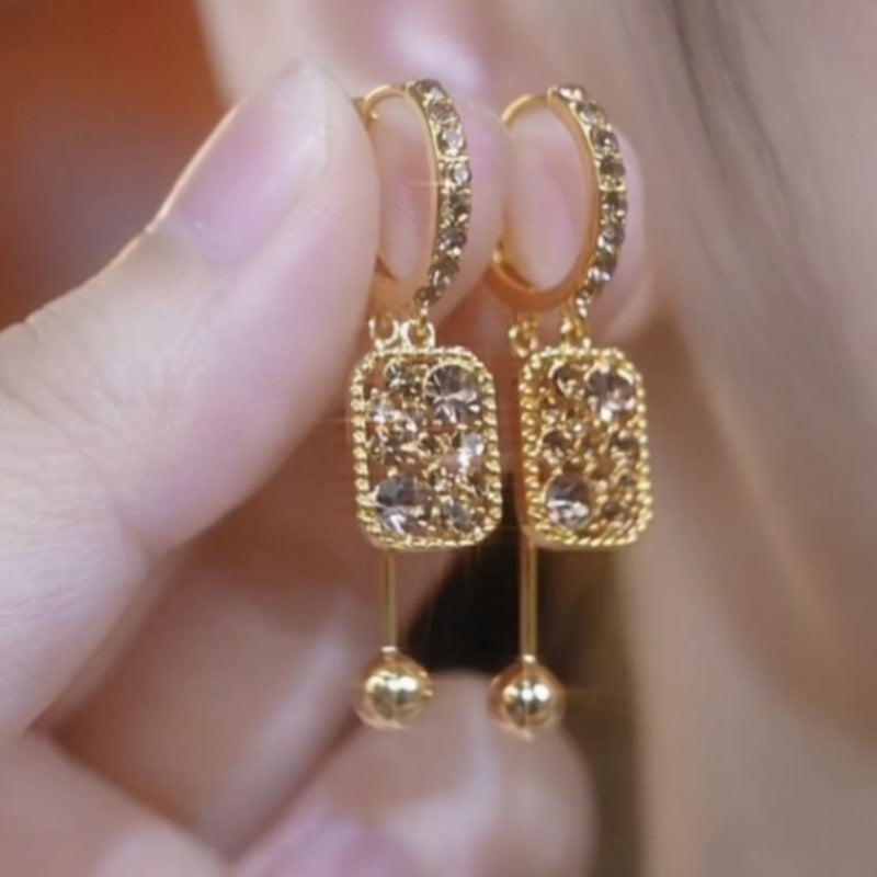 E14,S925 Silver Needle Earrings C