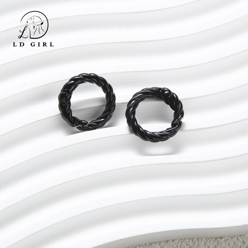 A twist spring chain, DIY keychain