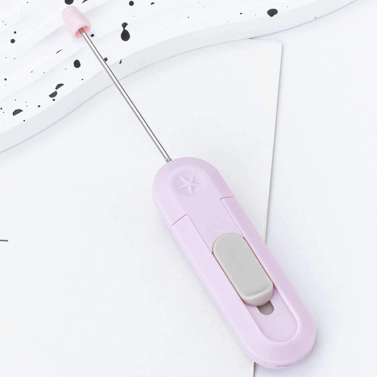 DIY beaded courier knife, portable unpacking artifact, unpacking courier, paper cutting, knife, unpacking knife, office home art knife