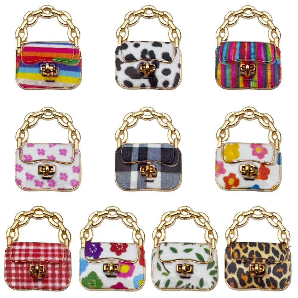 NO.11  alloy bag pendant