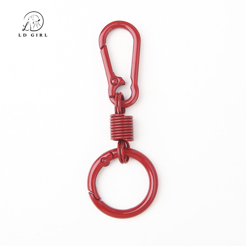 A Spring ring, keychain, pendant, DIY jewelry accessories, mobile phone chain ring