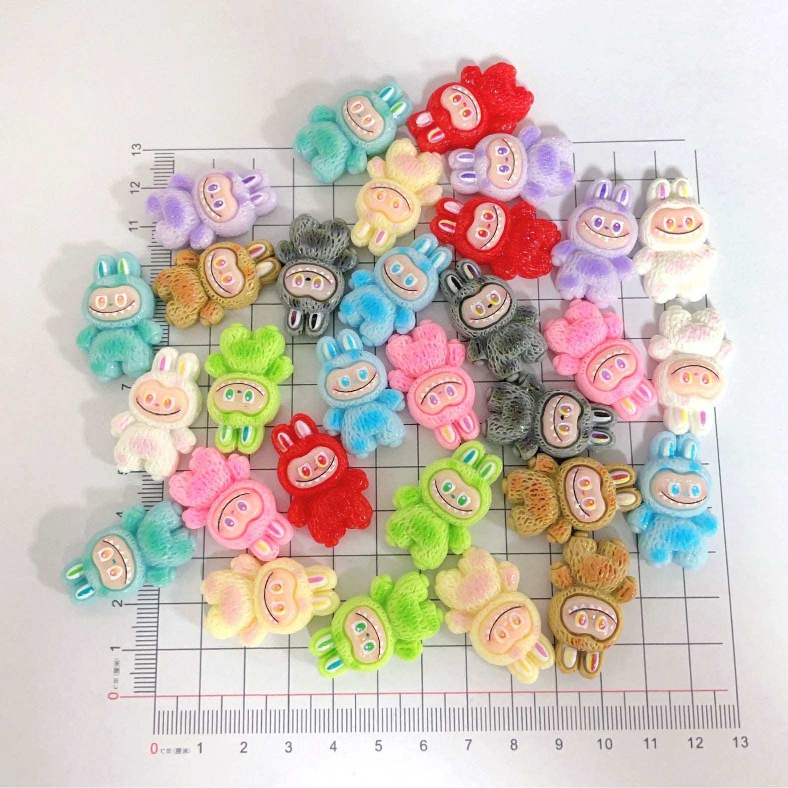 Abubu2 New cartoon  resin accessories/DIY cream glue handmade patch/mobile phone keychain hanging