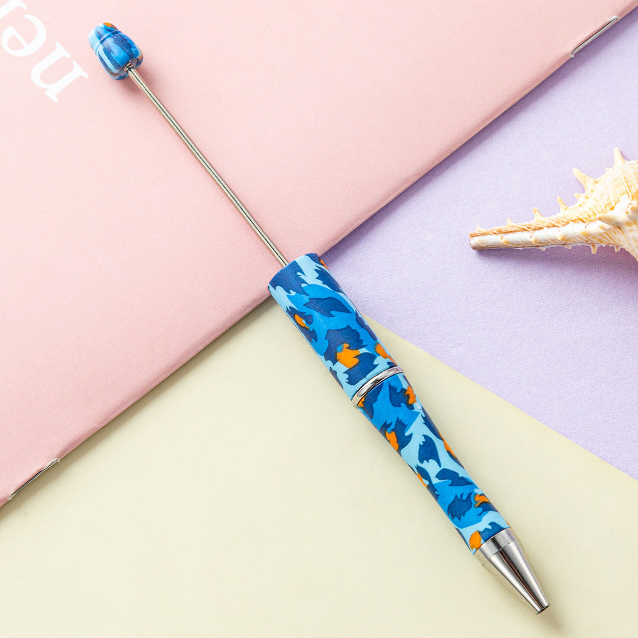 139-Color!! Printed , new bead pen, handmade DIY pen