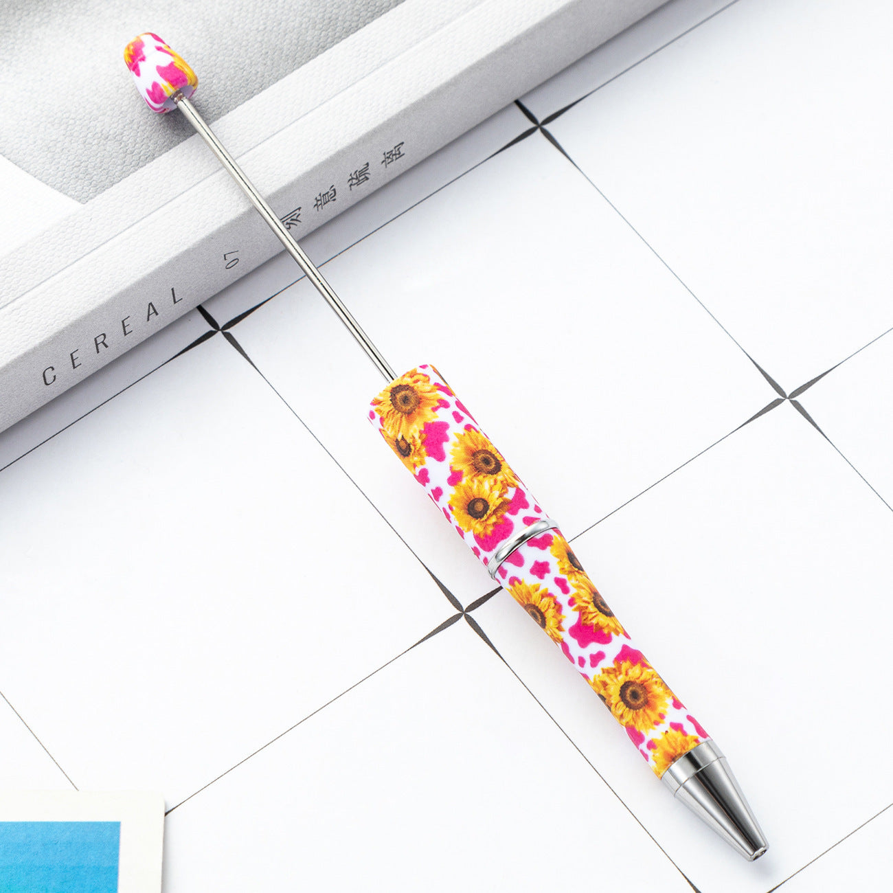 139-Color!! Printed , new bead pen, handmade DIY pen