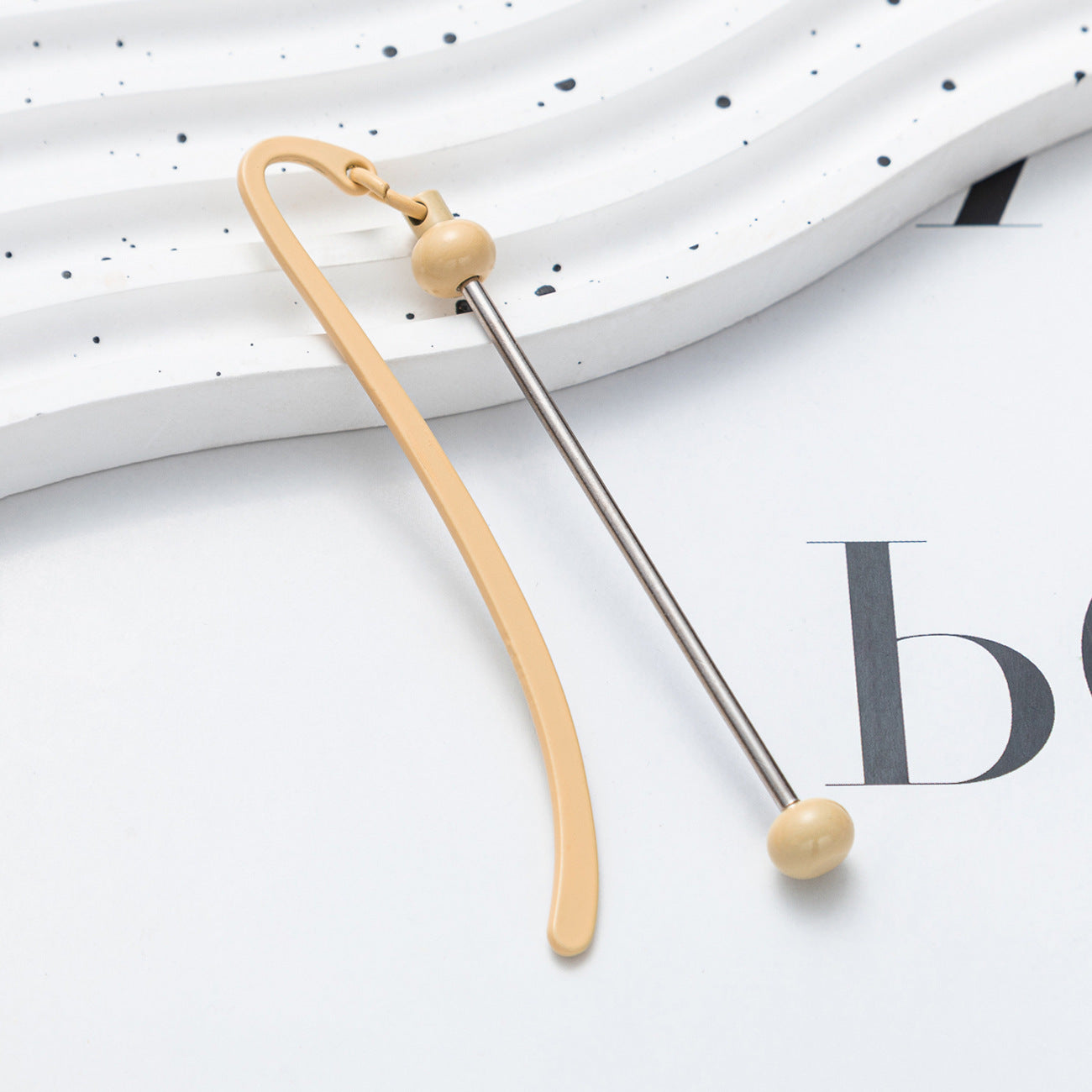 19-color Metal bookmarks, DIY beaded bookmarks, children's gifts, prizes, marker page folders