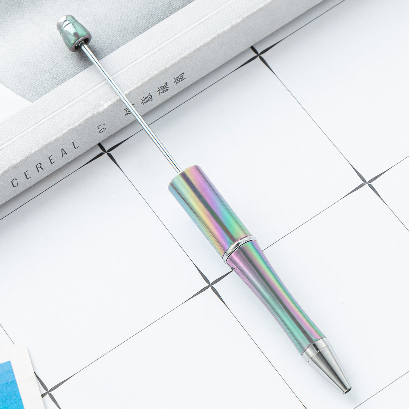 25 -gradient color Electroplating UV DIY new beaded pen