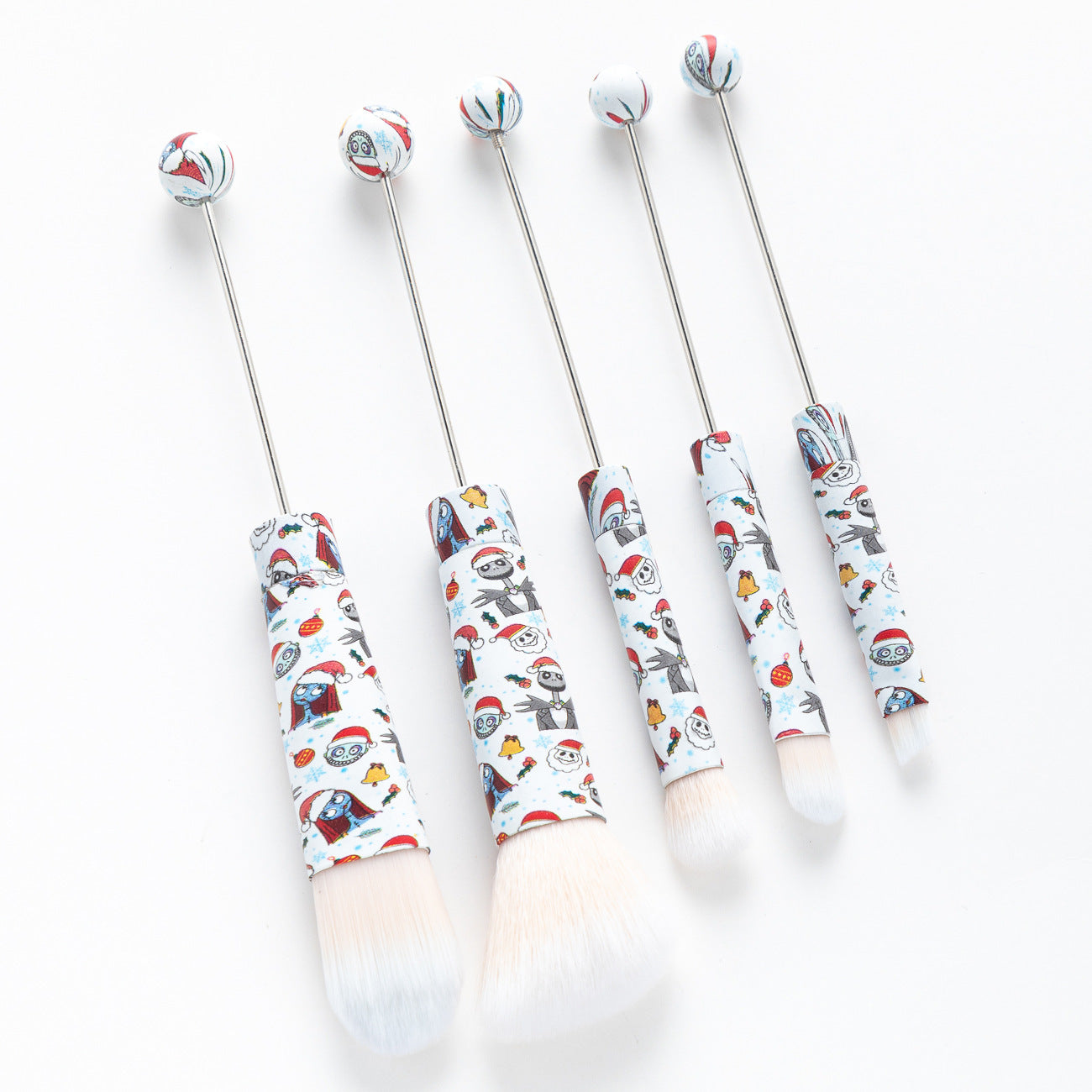 15-COLOR DIY Beaded Makeup Brush Set B