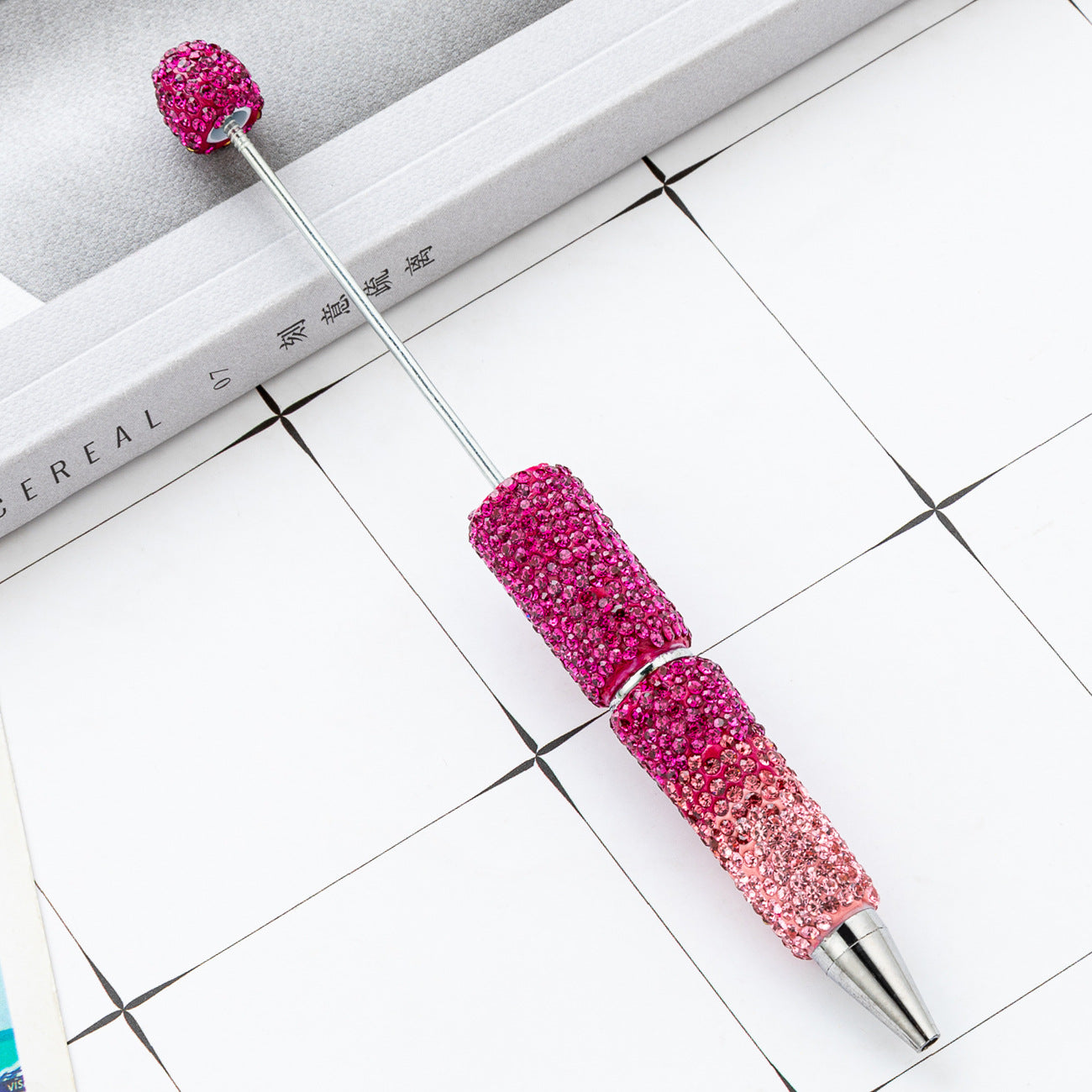 New DIY Gradient, Bead Pen, Hand Drilled, Bead Pen