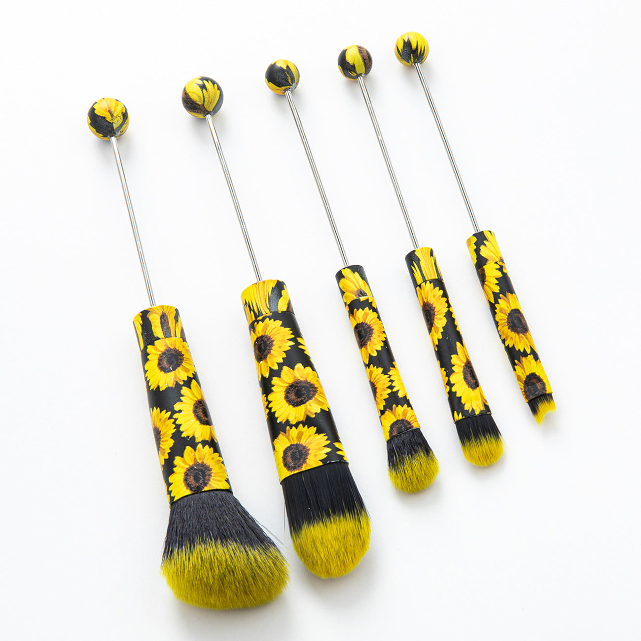 15-COLOR DIY Beaded Makeup Brush Set B