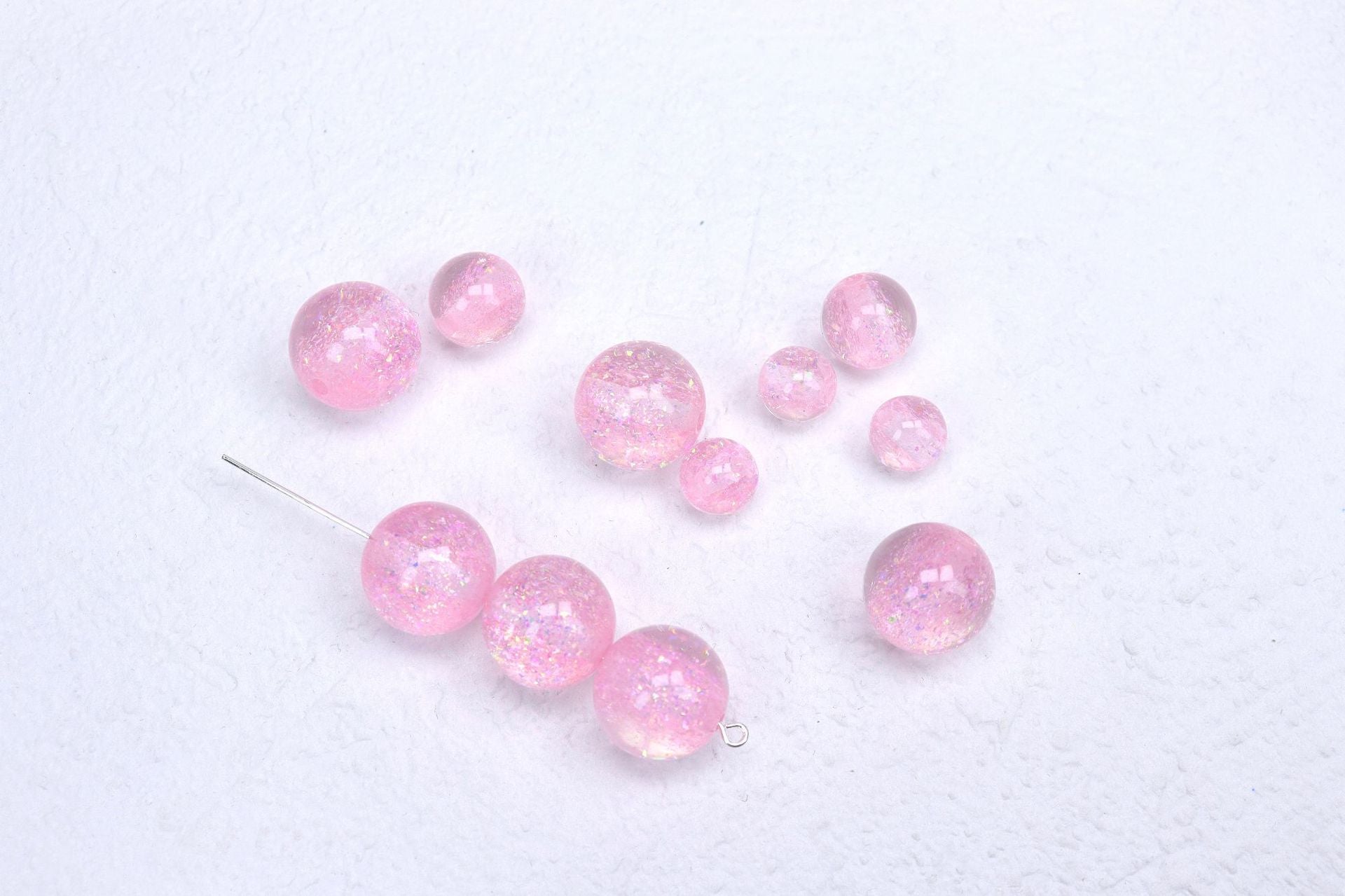 NO.10 Honey-core Opal Resin Beads 欧泊溏心