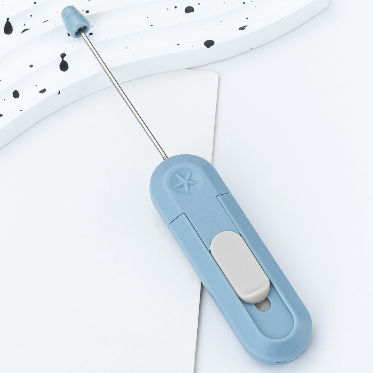 DIY beaded courier knife, portable unpacking artifact, unpacking courier, paper cutting, knife, unpacking knife, office home art knife