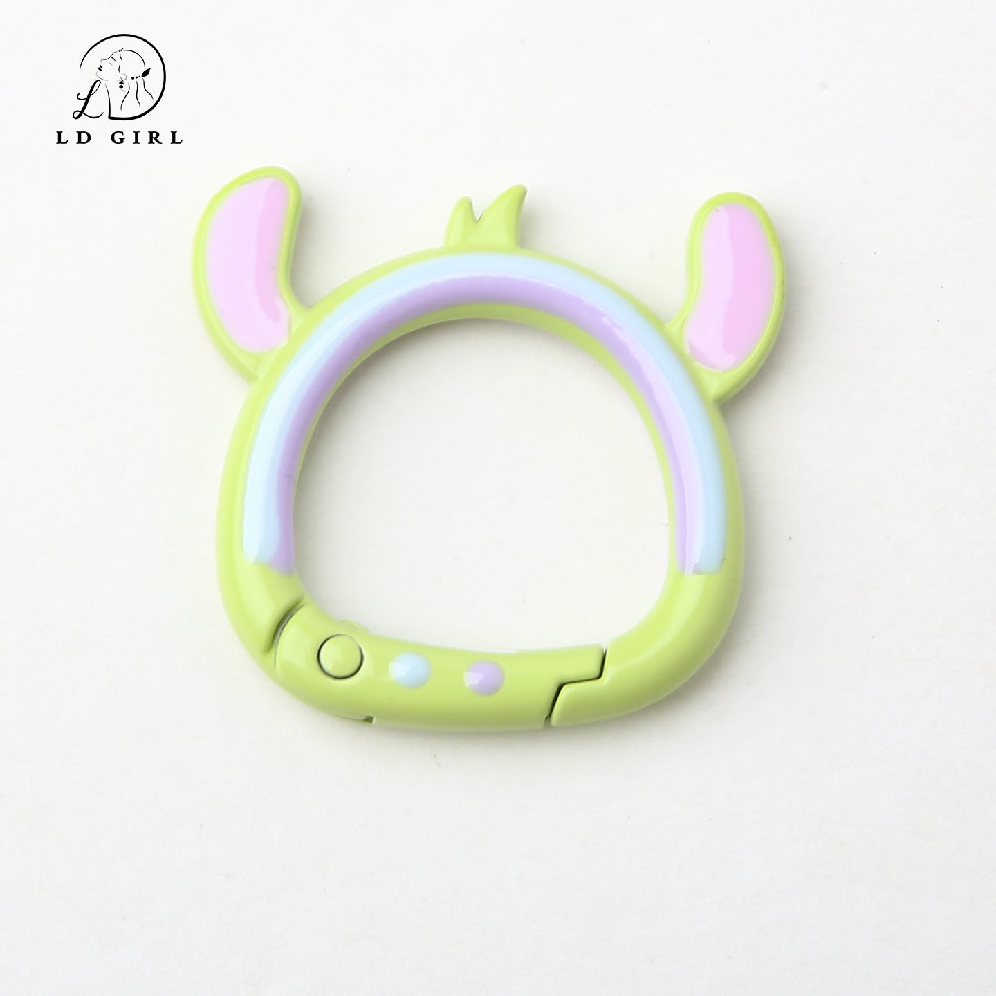 A small boy head spring buckle DIY handmade accessories