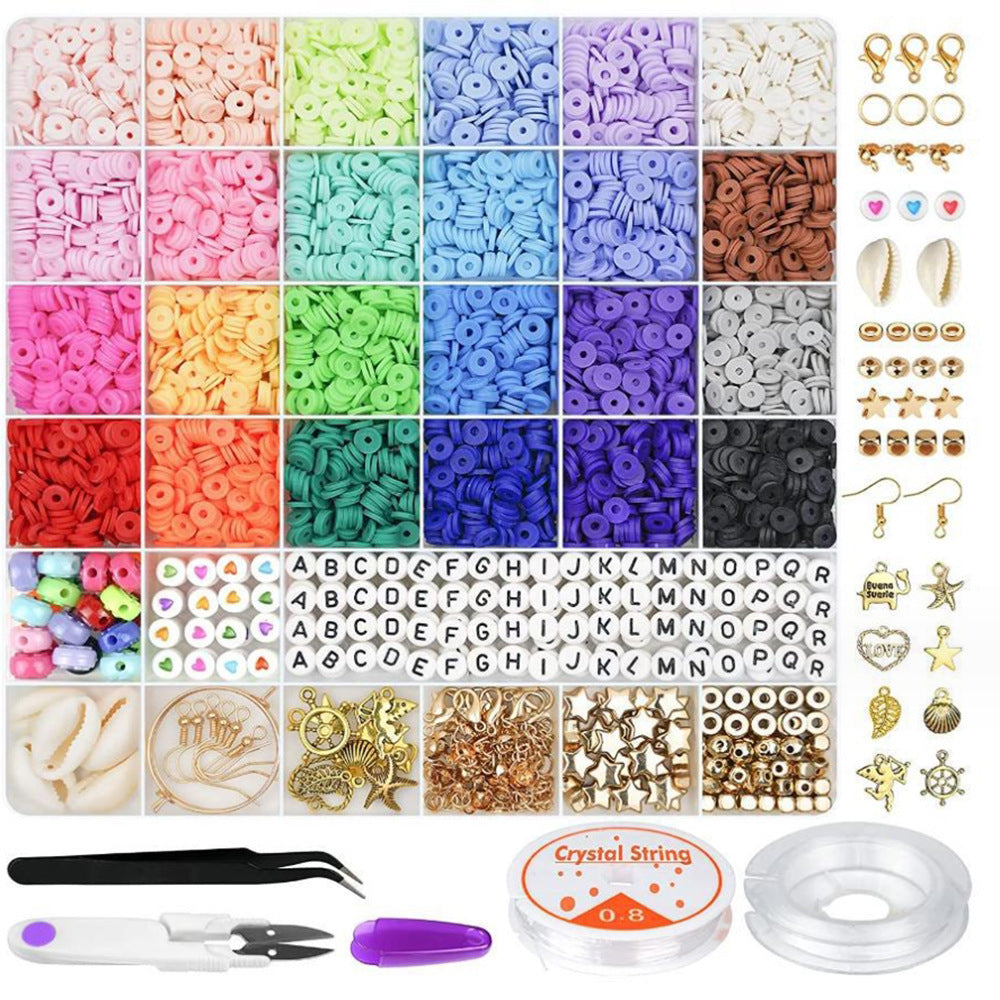 6000Pcs DIY soft ceramic beads