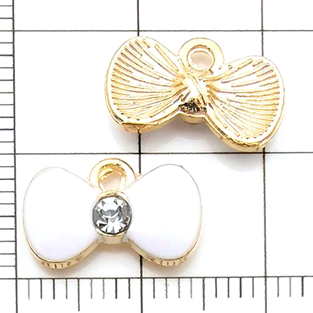 NO.24 Mixed 20 white gold plated enamel charm metals, alloys