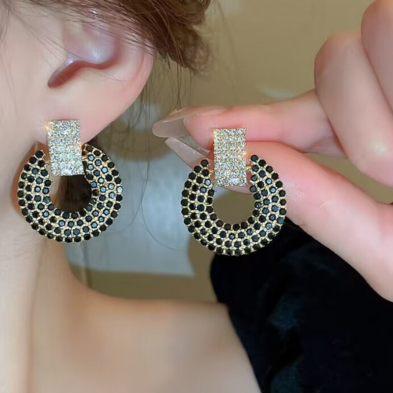 E14,S925 Silver Needle Earrings C