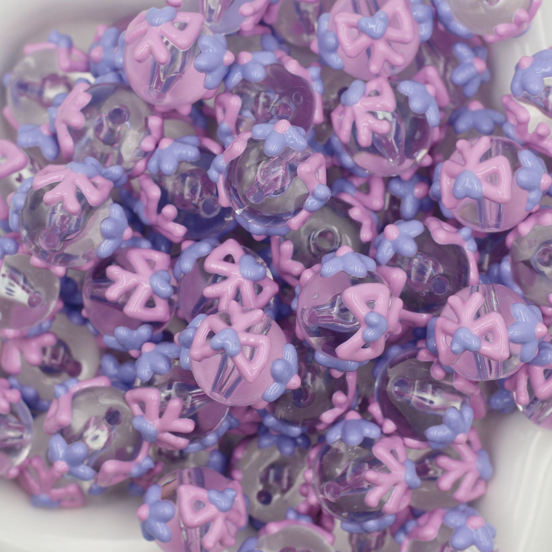 No, 10 purple, beaded DIY