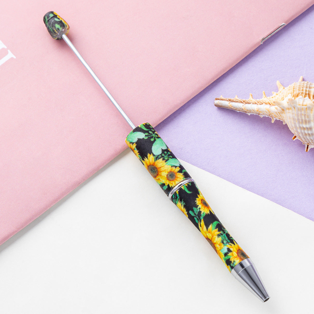 139-Color!! Printed , new bead pen, handmade DIY pen