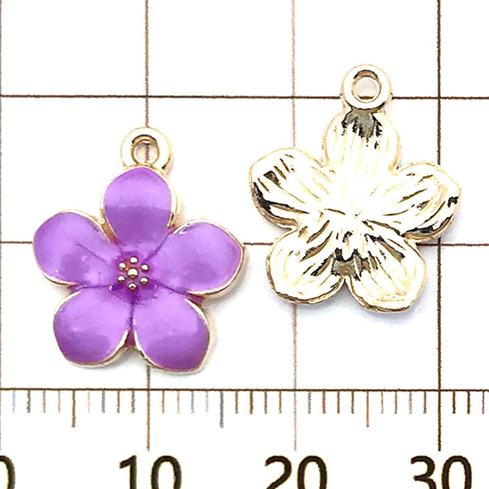 NO.4-2 Mix 20 purple jewelry accessories.