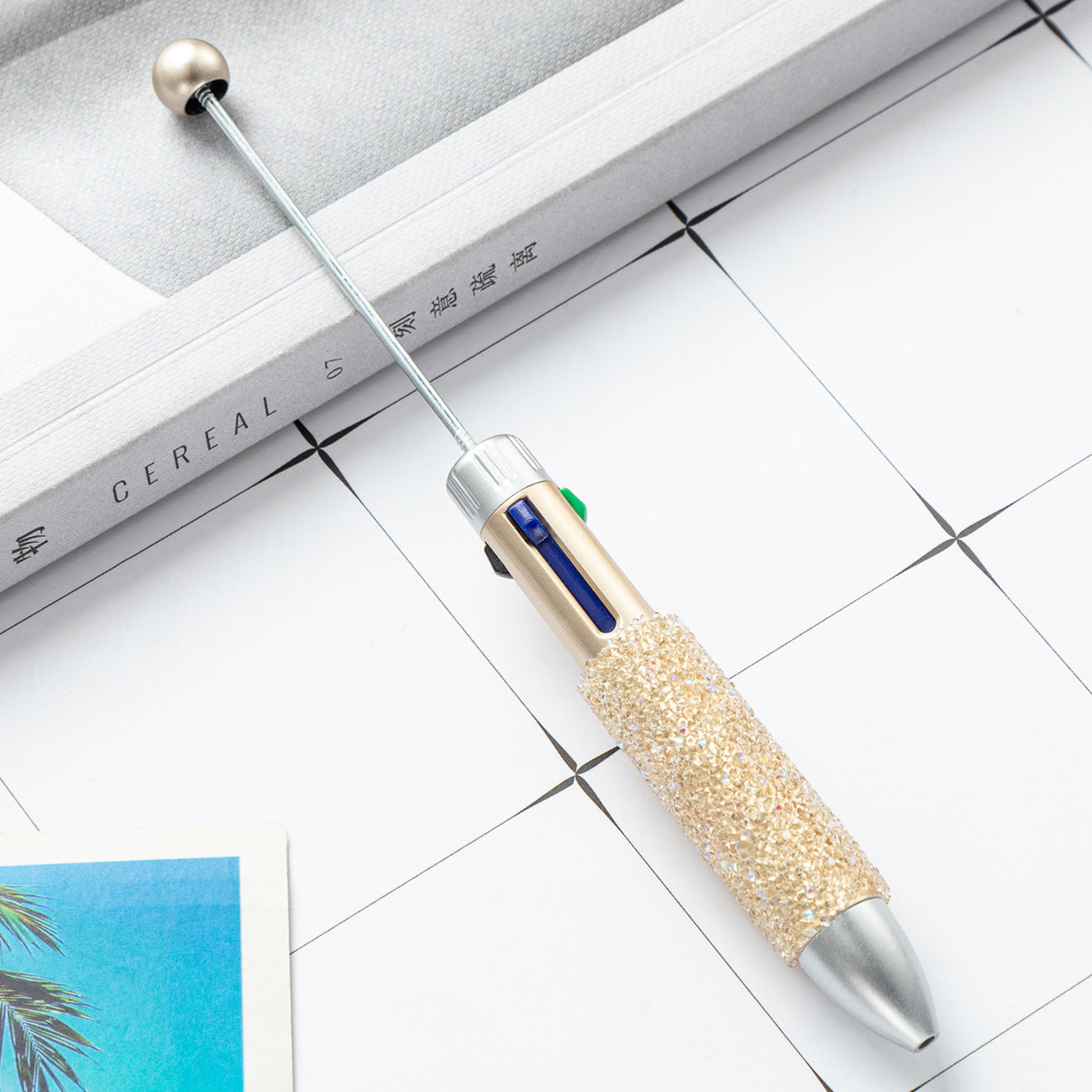 20-Color diy sugar bead pen 4 colors each pen