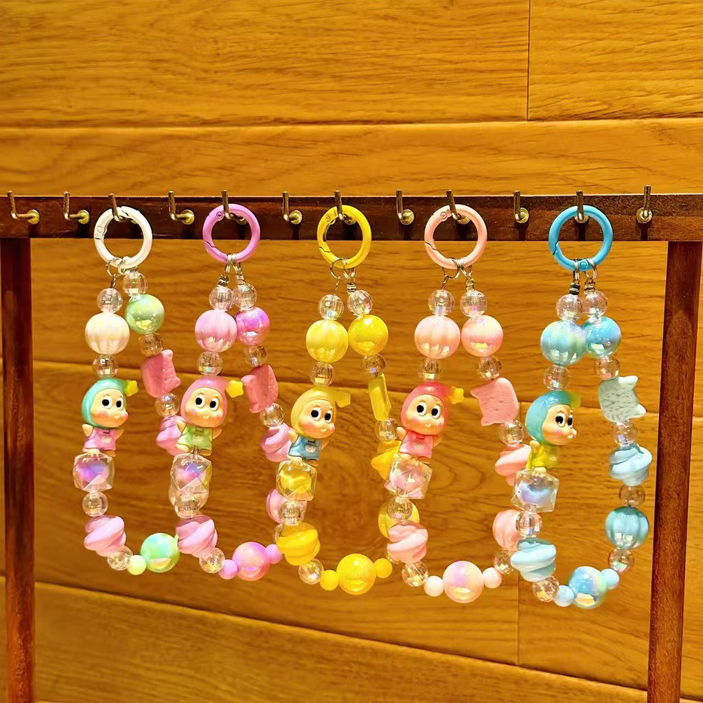 A4 cartoon star person mobile phone chain/bag pendant