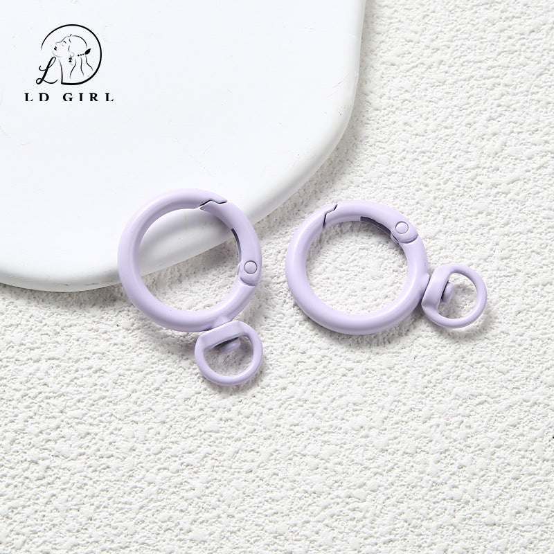 A8 character spring buckle, mobile phone chain DIY, universal buckle