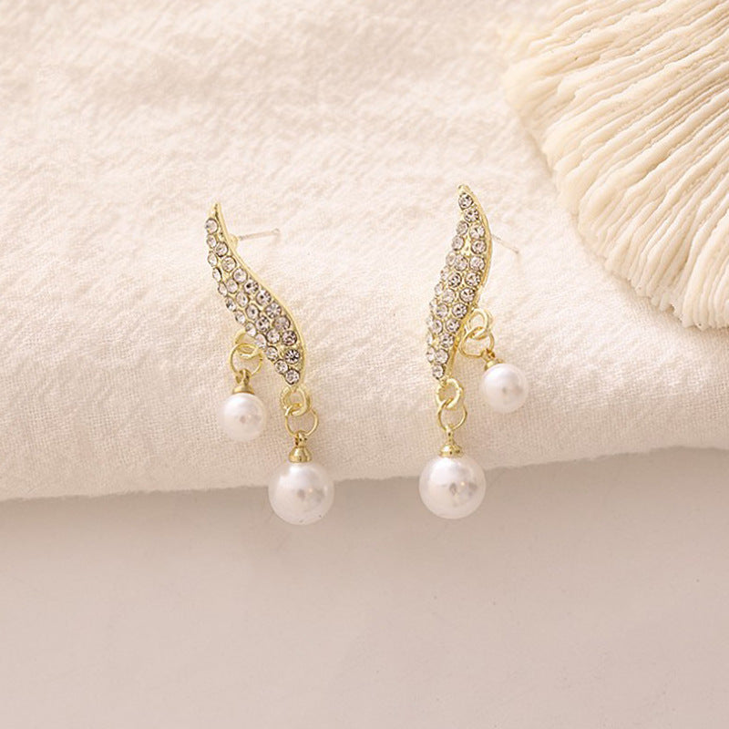 E14,S925 Silver Needle Earrings C