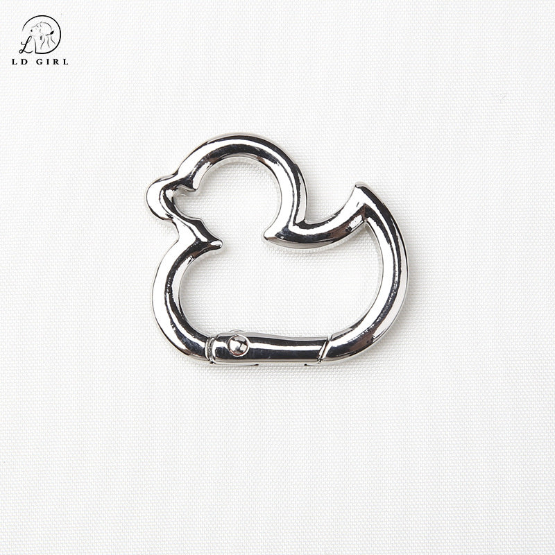 A duckling key ring DIY keychain accessories