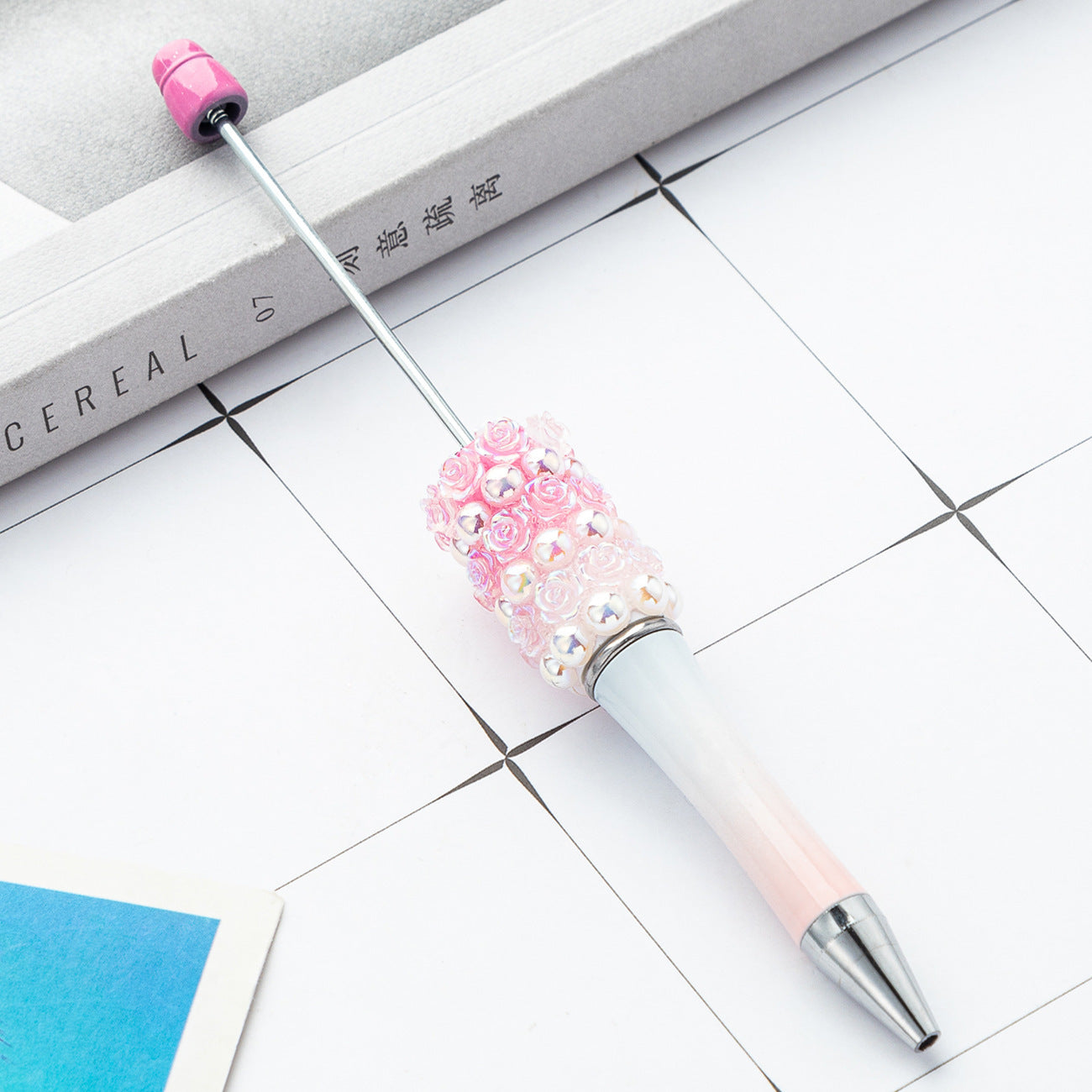 20-Color DIY rose bead pen