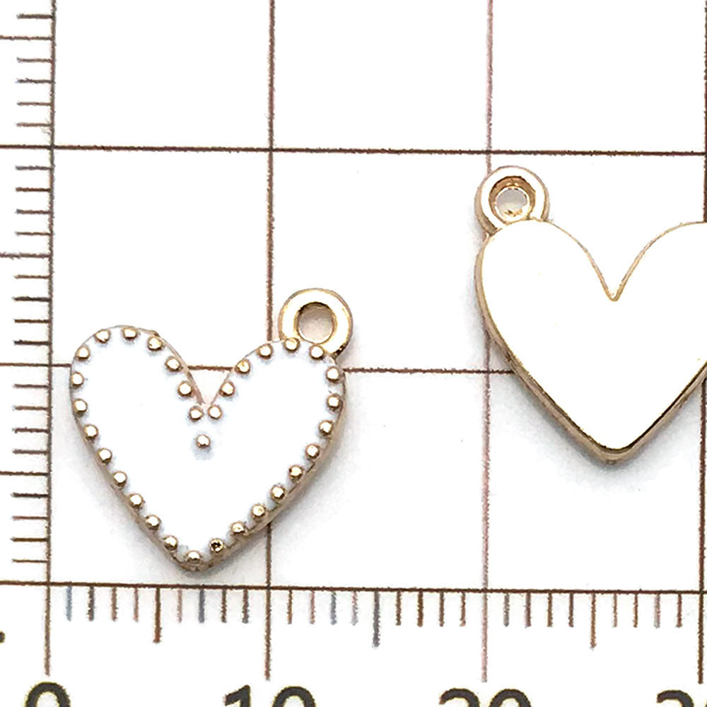 NO.24 Mixed 20 white gold plated enamel charm metals, alloys