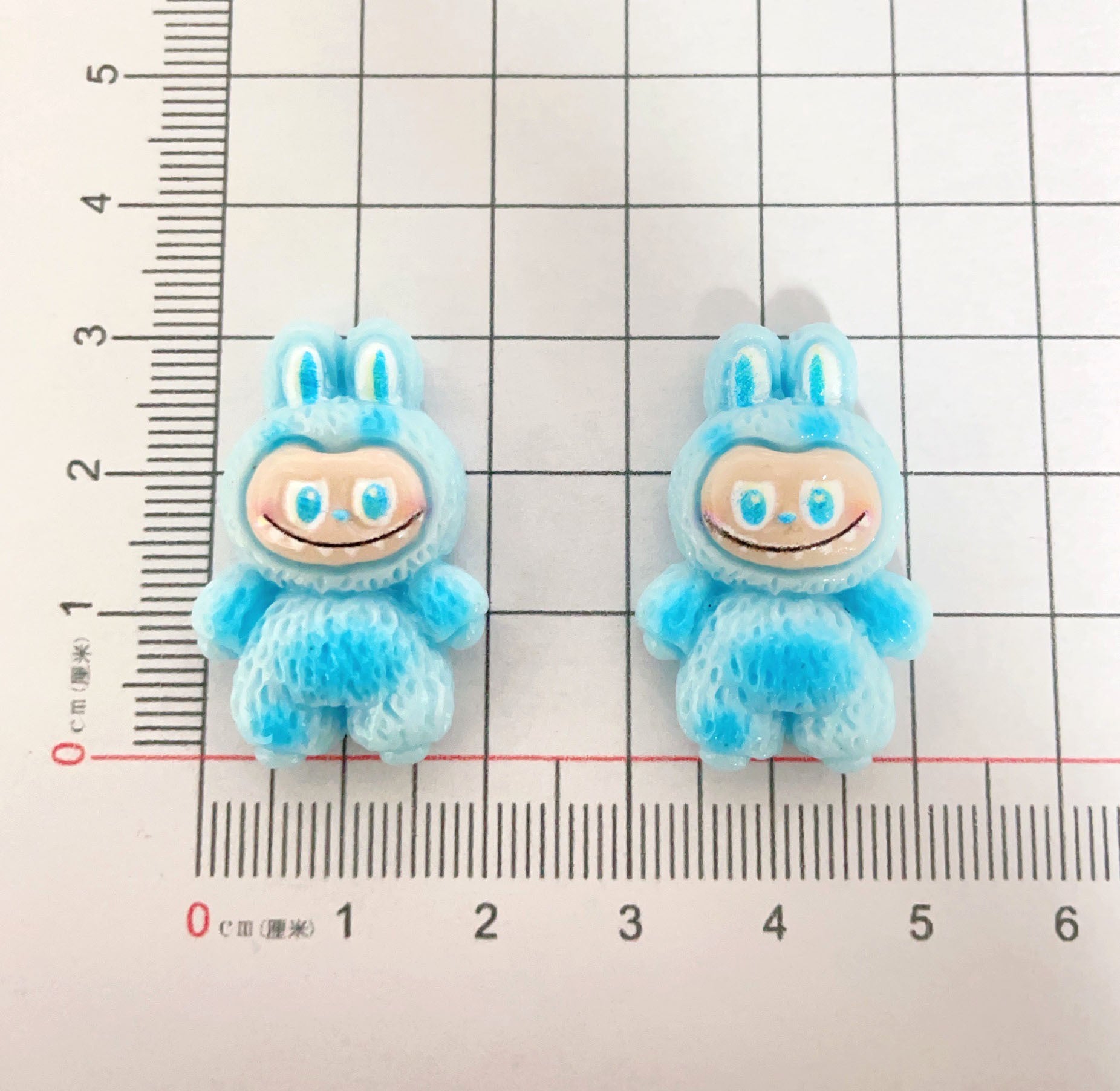 Abubu2 New cartoon  resin accessories/DIY cream glue handmade patch/mobile phone keychain hanging