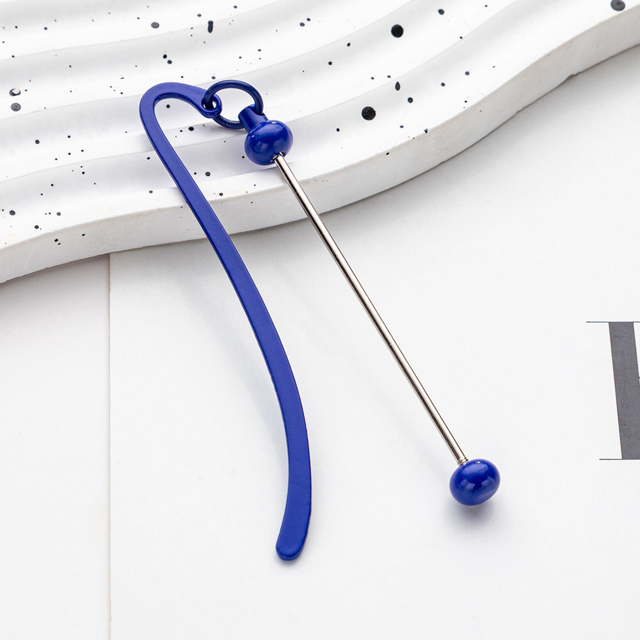 19-color Metal bookmarks, DIY beaded bookmarks, children's gifts, prizes, marker page folders