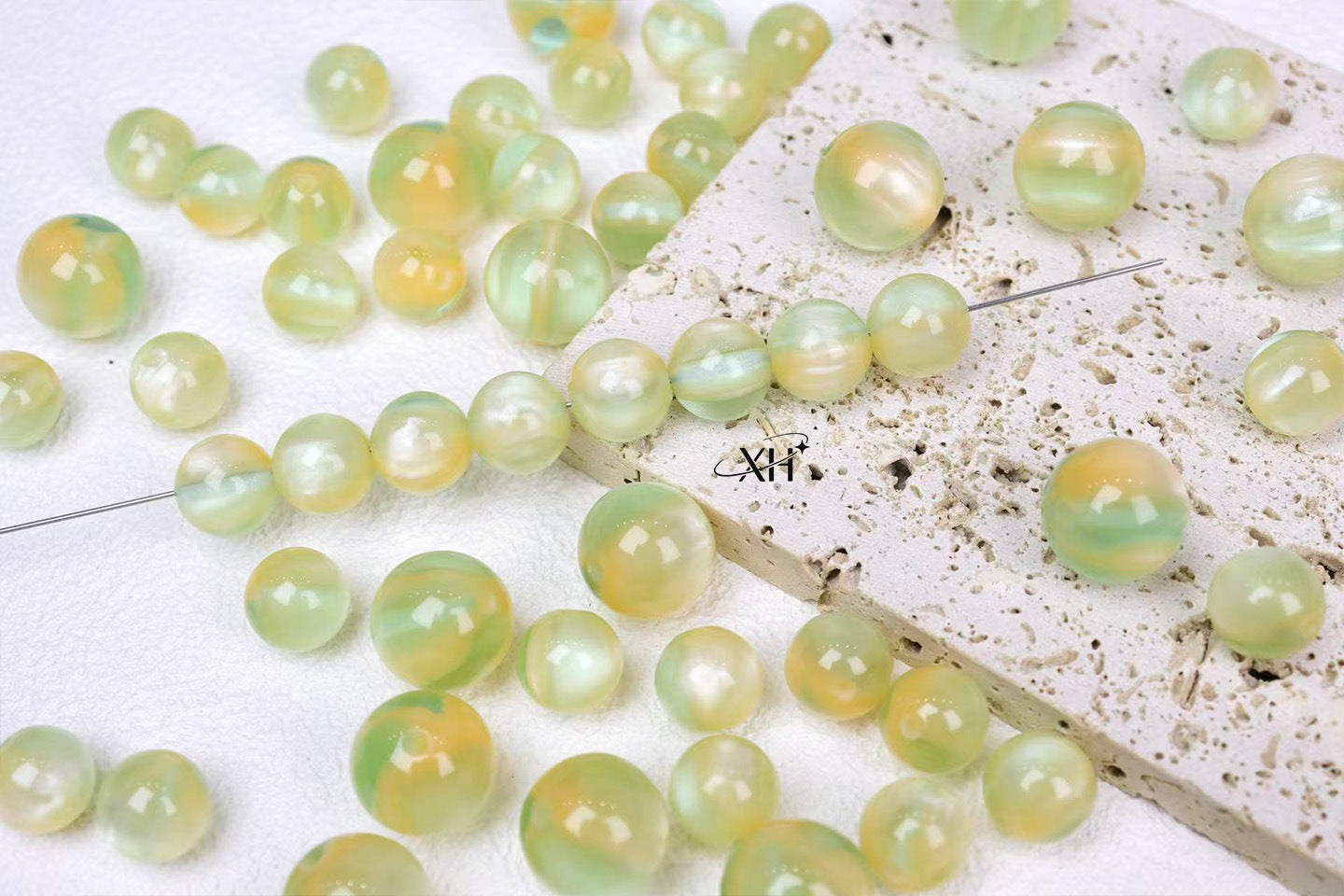 NO.15 Shimmering Color Flow Resin Beads 流光溢彩