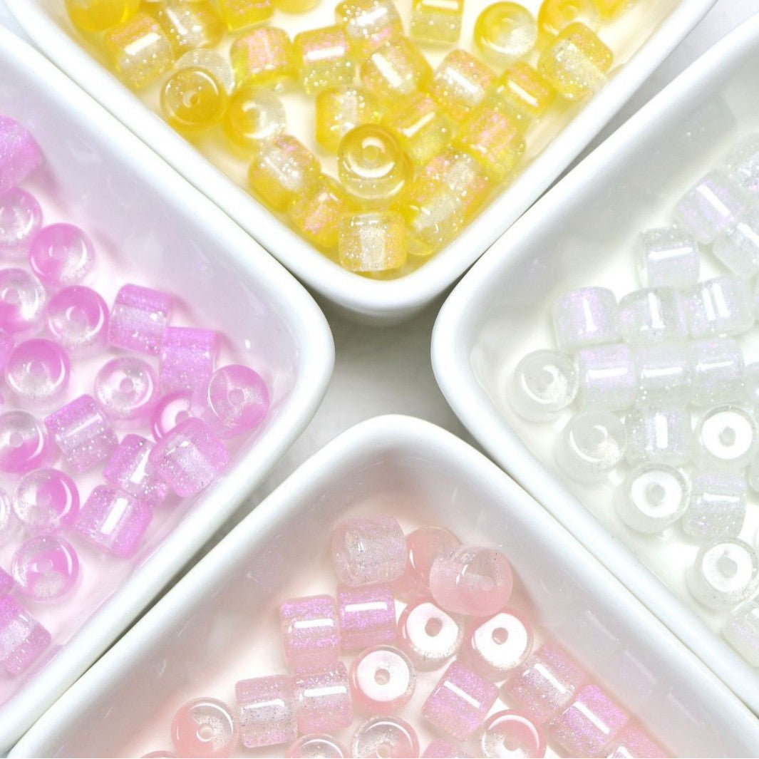NO.27  8X10mm resin beads, barrel beads, beaded DIY accessories
