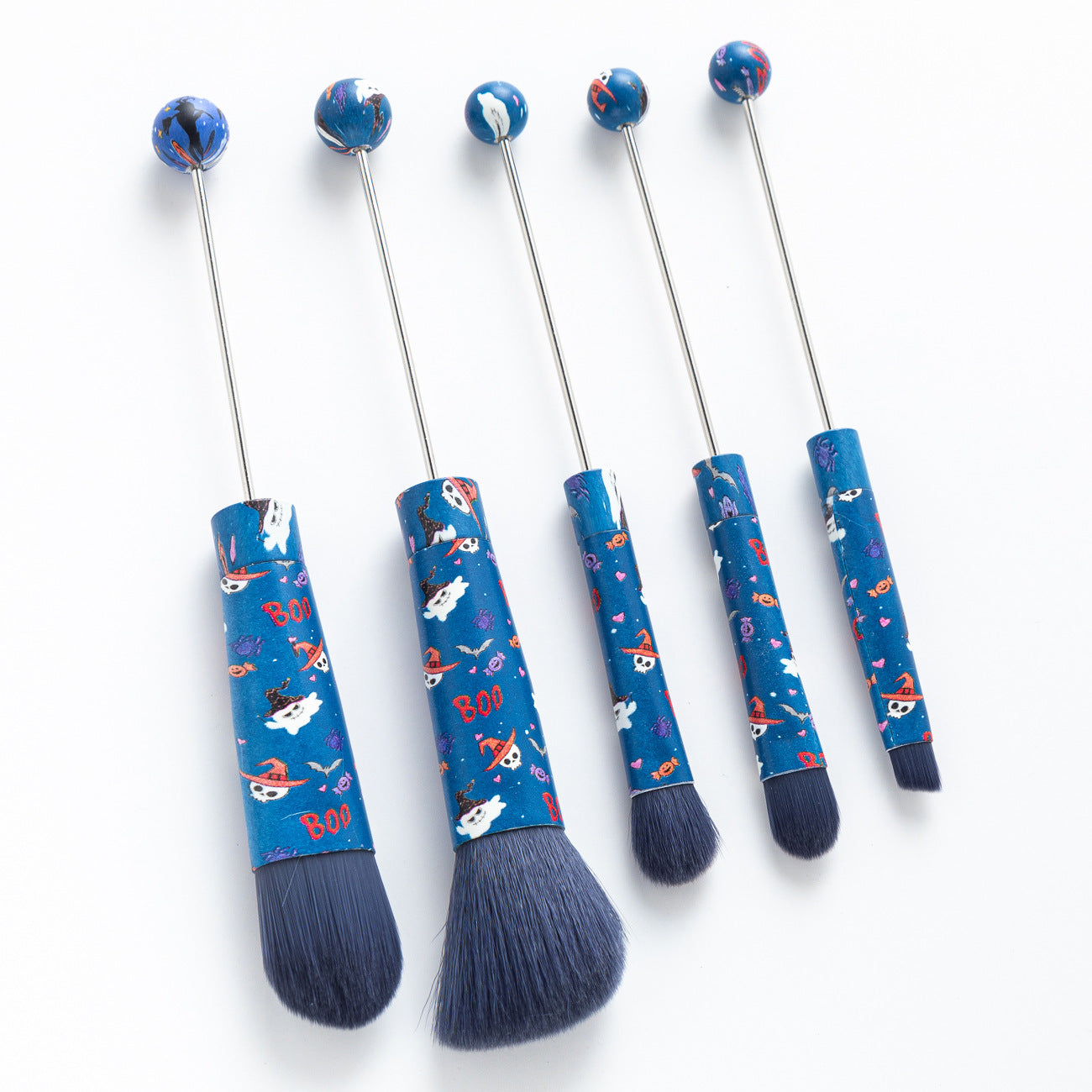 15-COLOR DIY Beaded Makeup Brush Set B