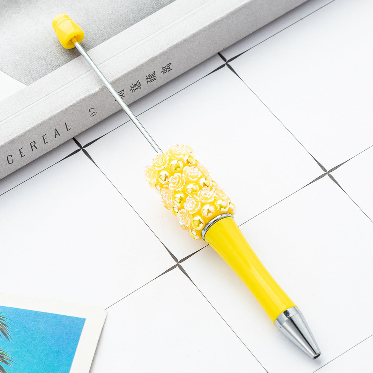 20-Color DIY rose bead pen