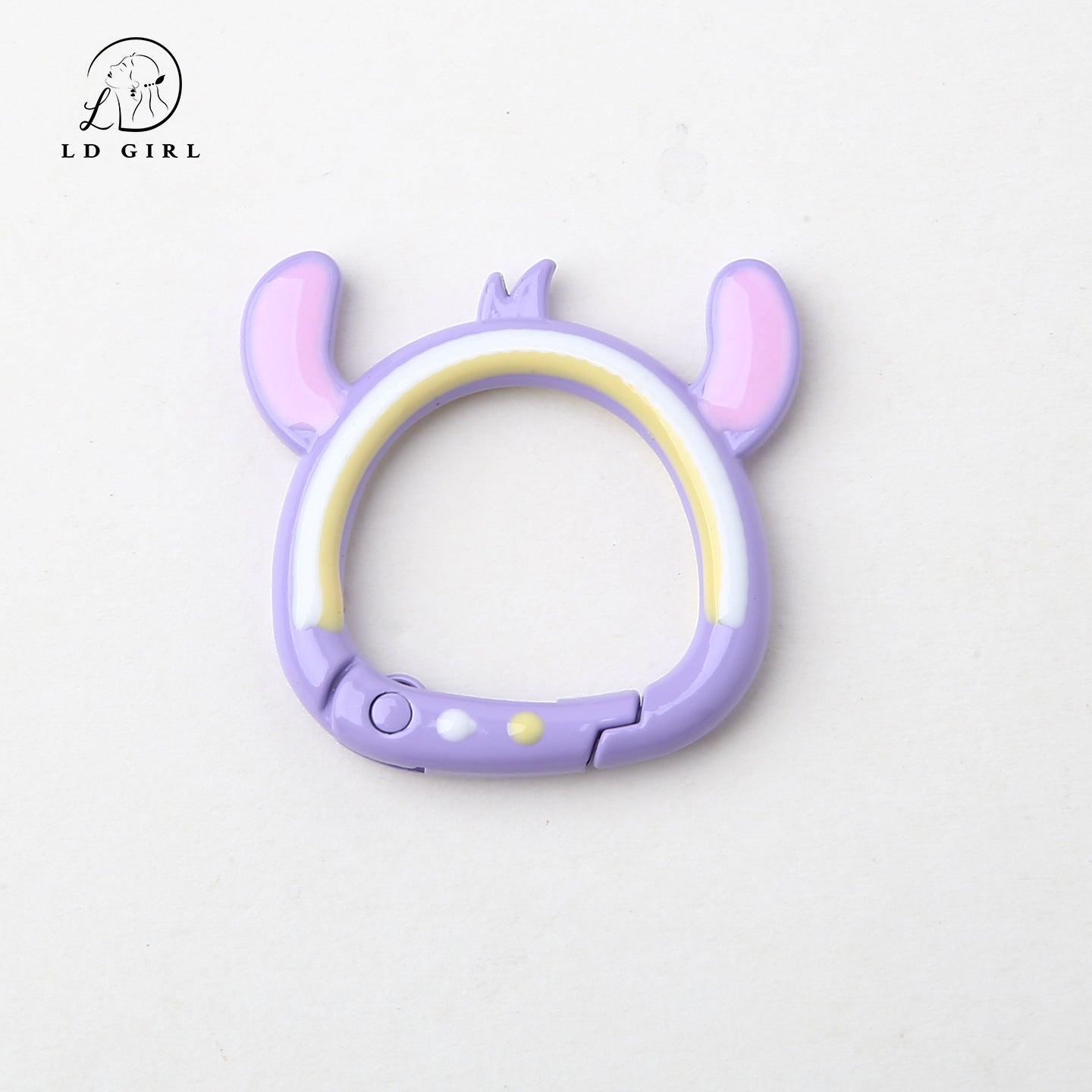 A small boy head spring buckle DIY handmade accessories