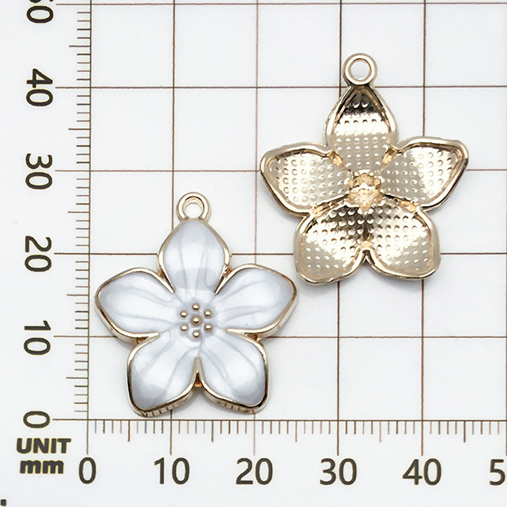 NO.3 New Flower Pendant Earrings Necklace Pendant