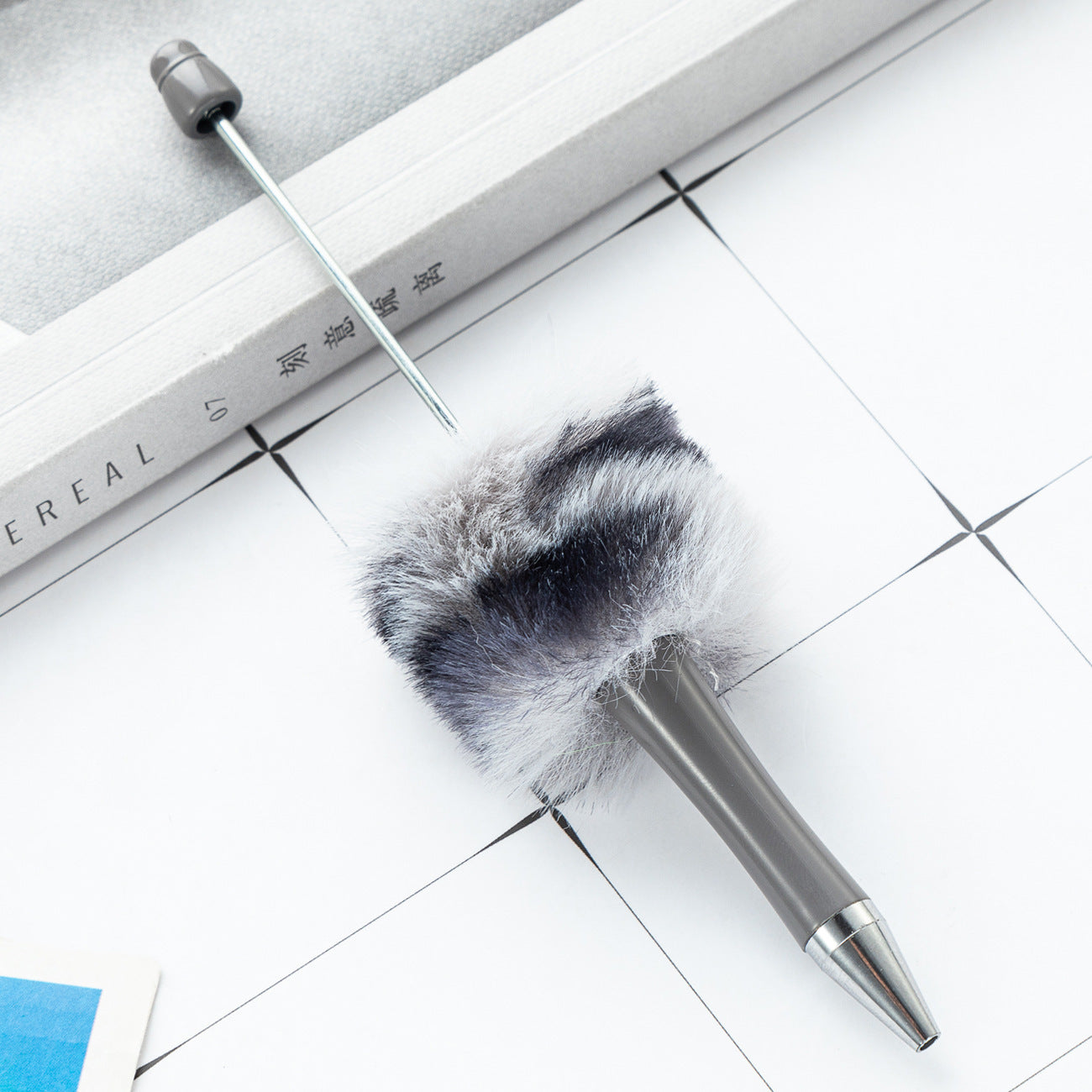 28-colour new cartoon pom-pom bead pen