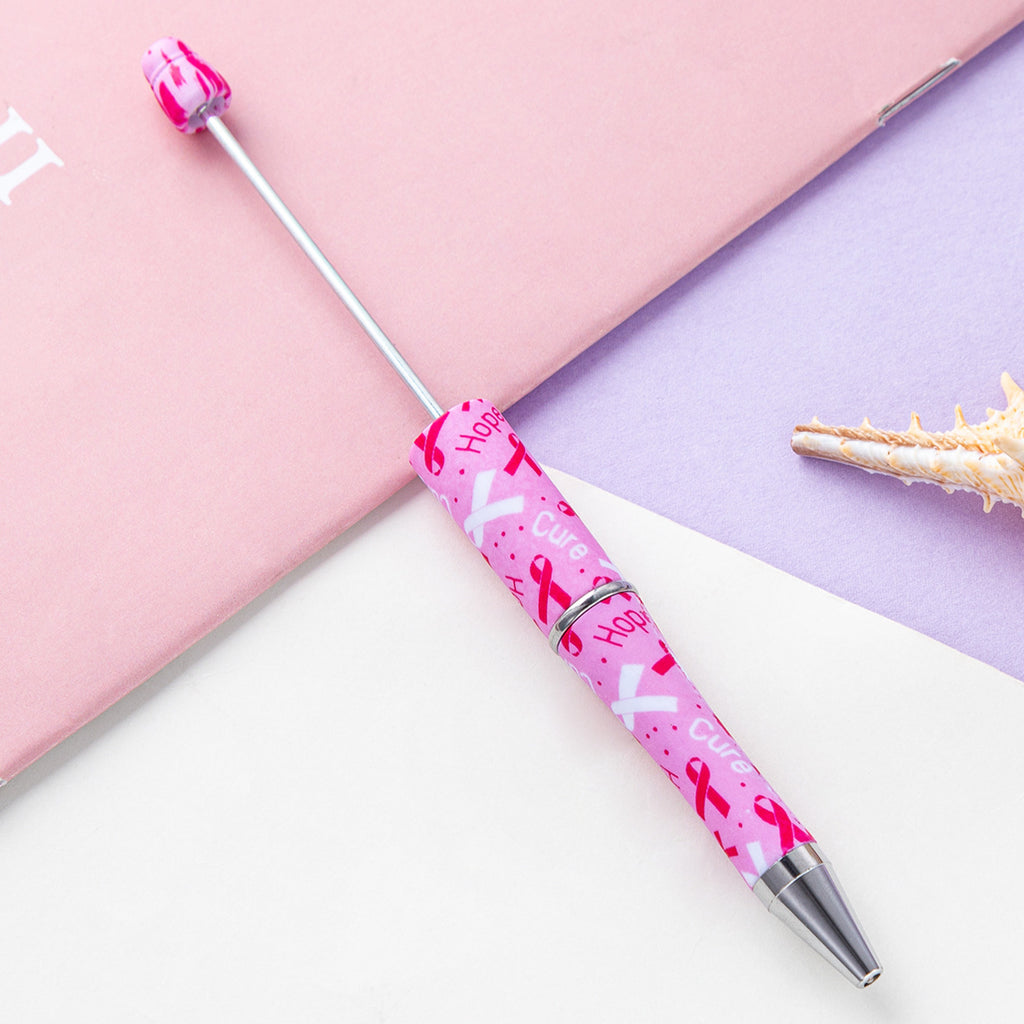 139-Color!! Printed , new bead pen, handmade DIY pen