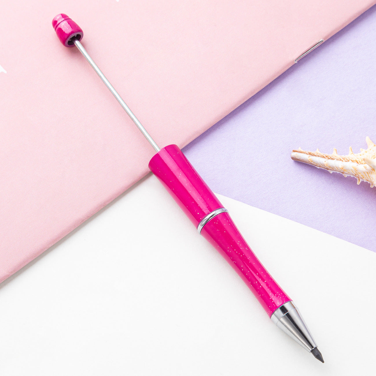 DIY beaded pencil, no sharpening, sketch drawing pencil