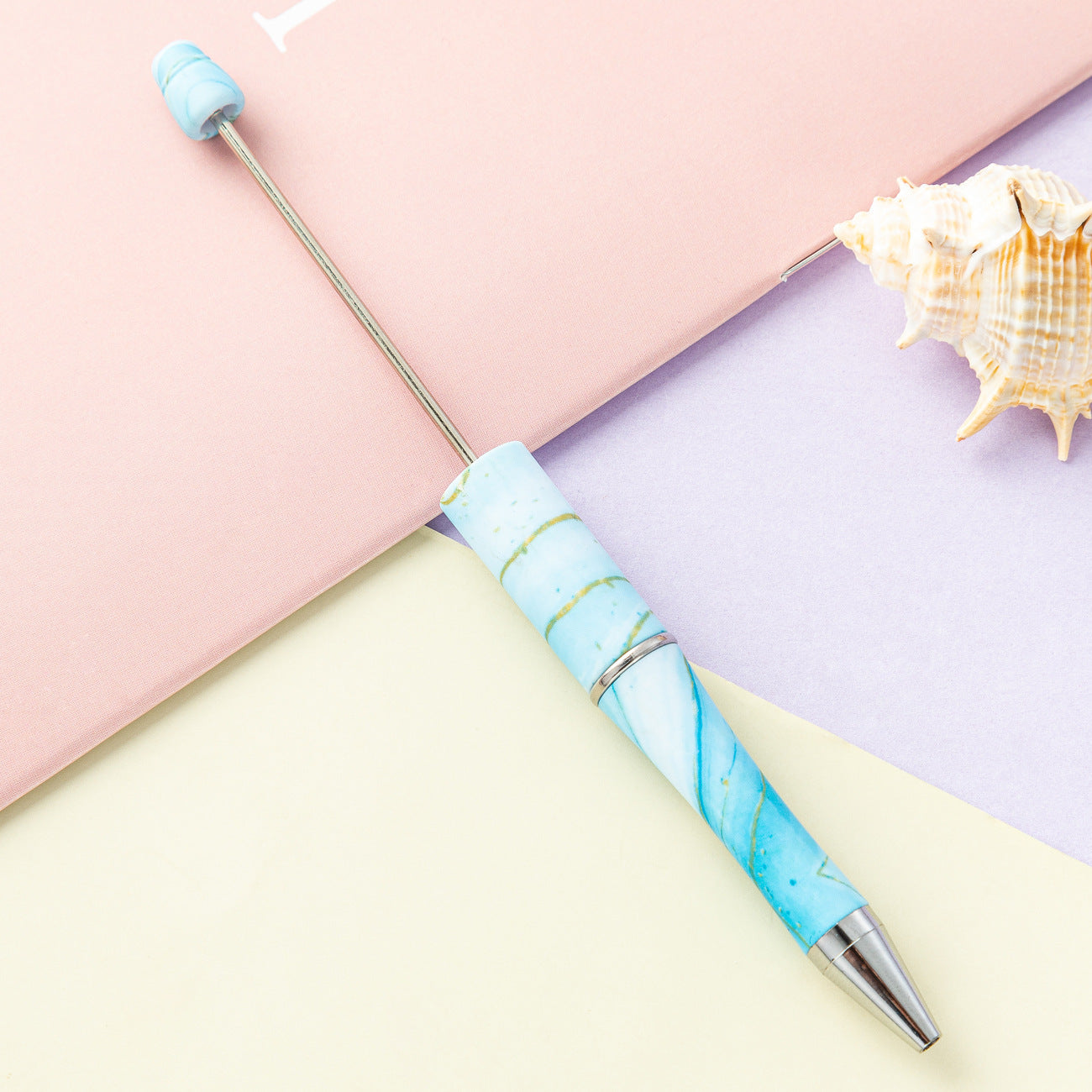 139-Color!! Printed , new bead pen, handmade DIY pen