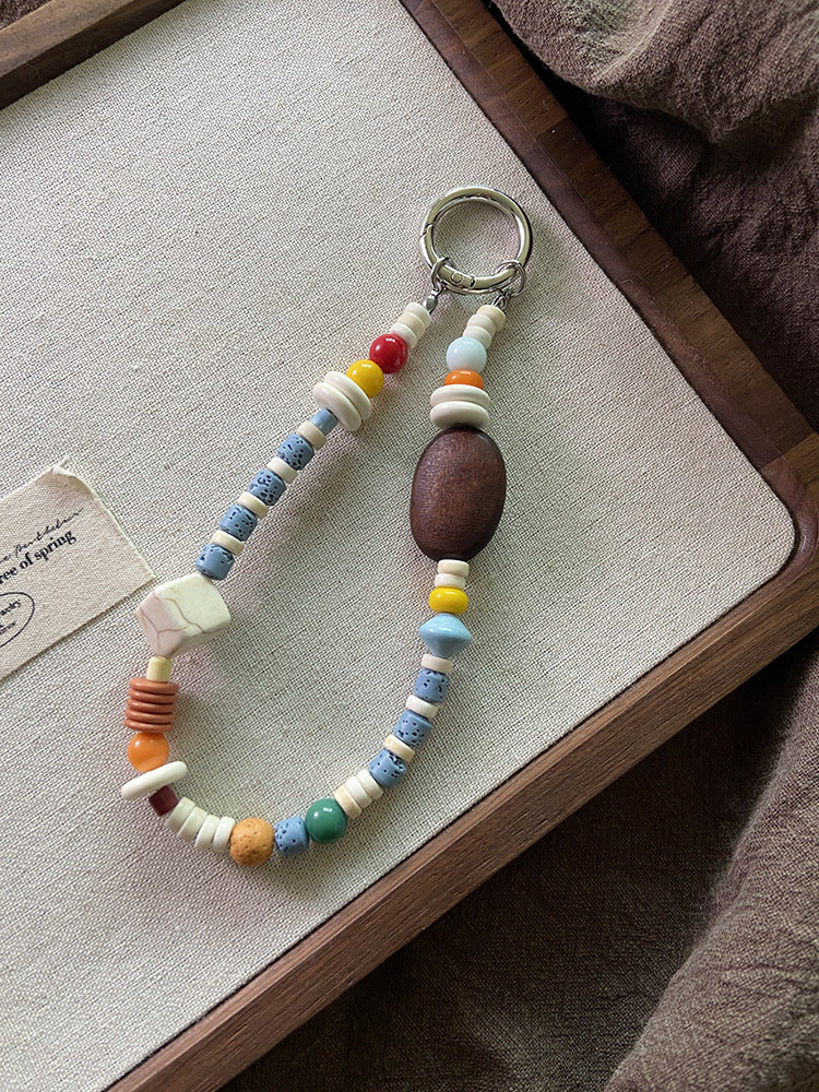 Large synthetic turquoise/spacer/spacer beads/round beads loose beads/DIY accessories