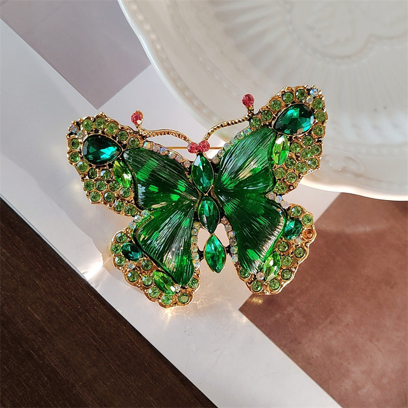 3-Color Butterfly Brooch