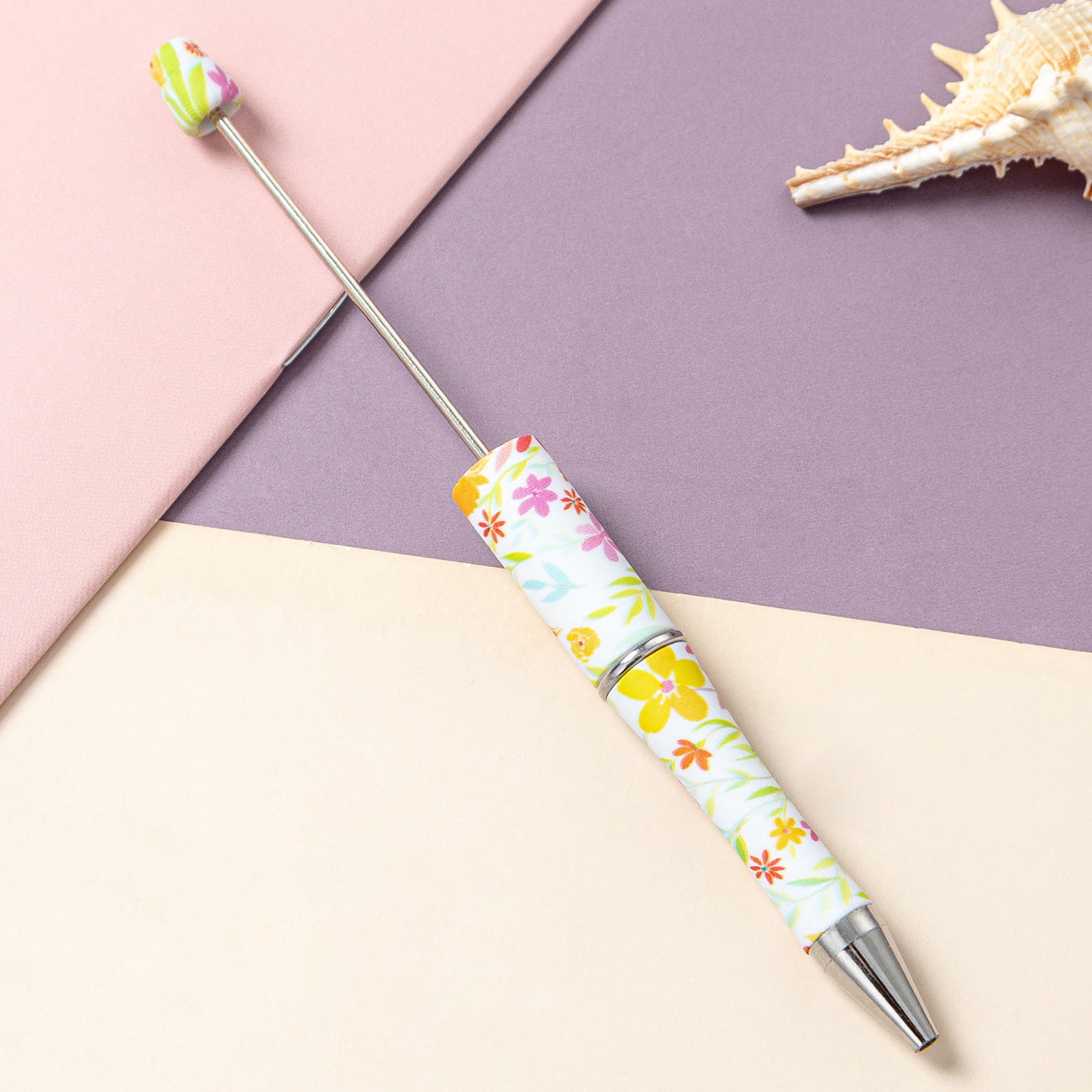 139-Color!! Printed , new bead pen, handmade DIY pen