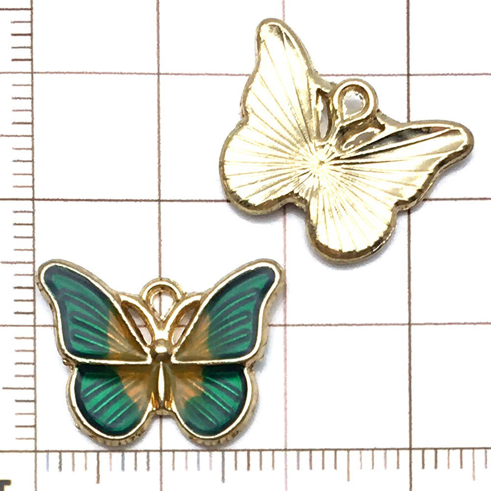 NO.15-1  green  charm metals, alloys
