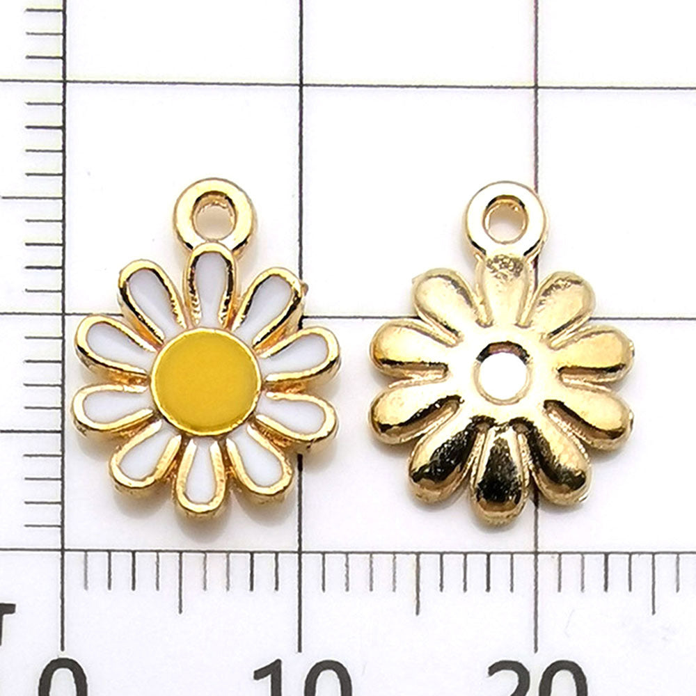 NO.24 Mixed 20 white gold plated enamel charm metals, alloys