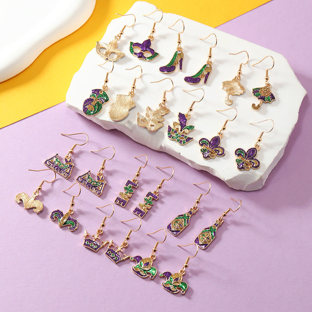E9,earrings
