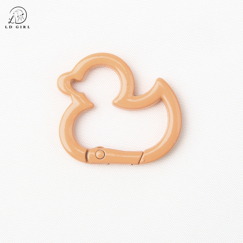 A duckling key ring DIY keychain accessories